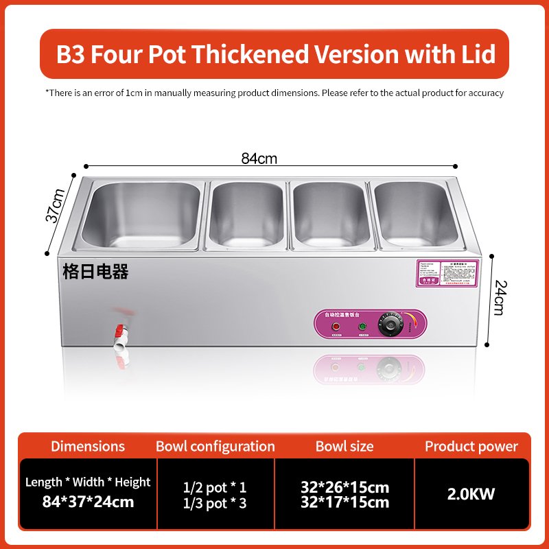 Desktop insulated rice vending table