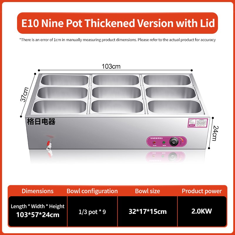 Desktop insulated rice vending table